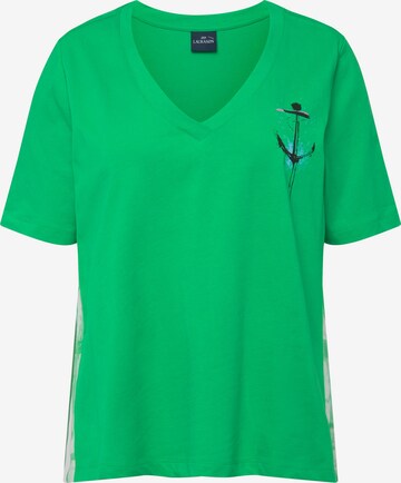 LAURASØN Shirt in Groen: voorkant