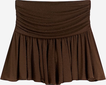 Bershka Hame värissä ruskea: etupuoli