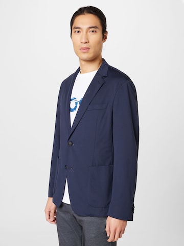 BOSS Black Regular fit Business blazer 'Hanry' in Blue: front