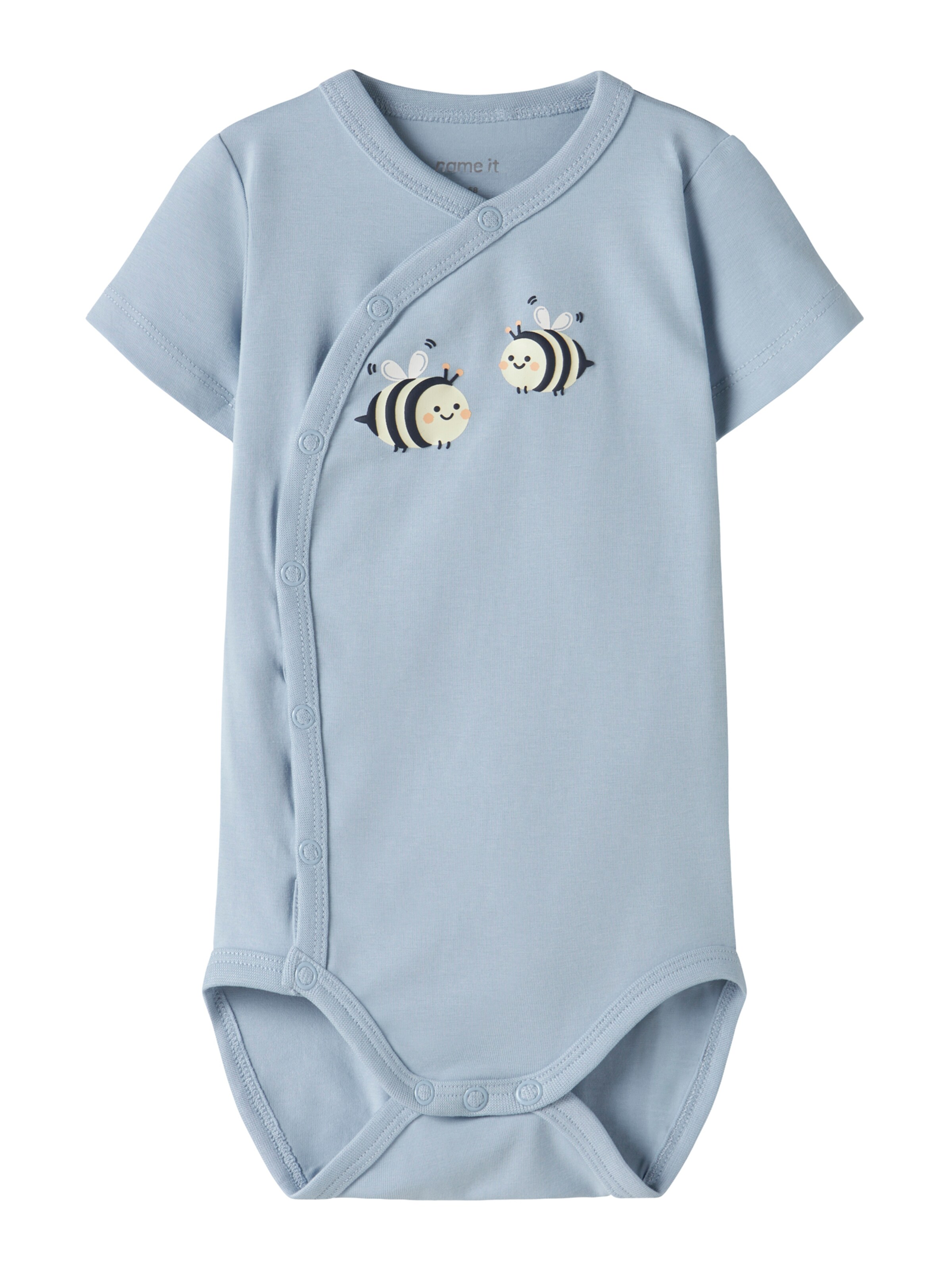 NAME IT Kezeslábas 'NBMVACION' - kék: elől