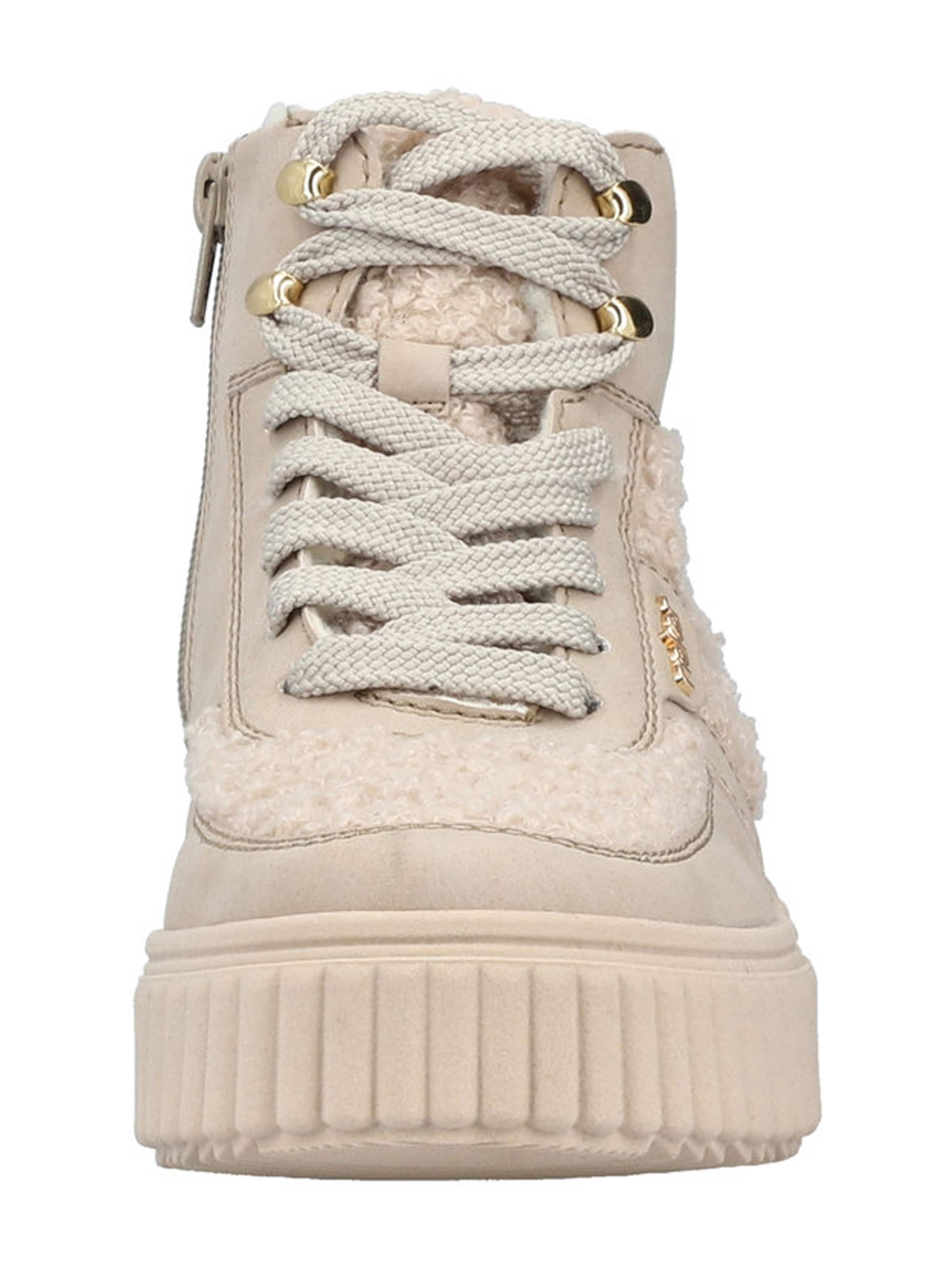 Bottines à lacets Rieker en beige