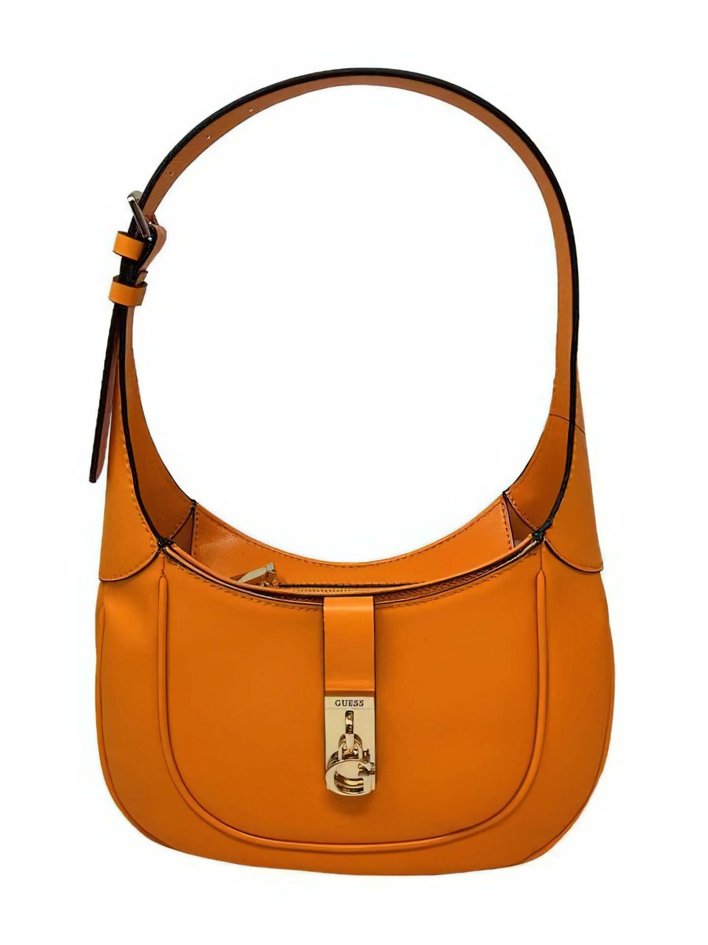 GUESS Schultertasche in Orange: Vorderseite