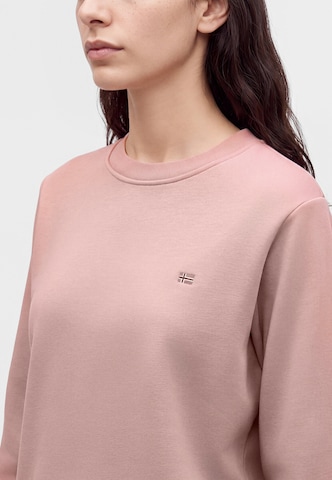 NAPAPIJRISweater majica 'B-AURORA' - roza boja: bočni dio