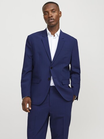 JACK & JONES Regular Fit Jakke 'BUSHWICK HARRY' i blå: forside