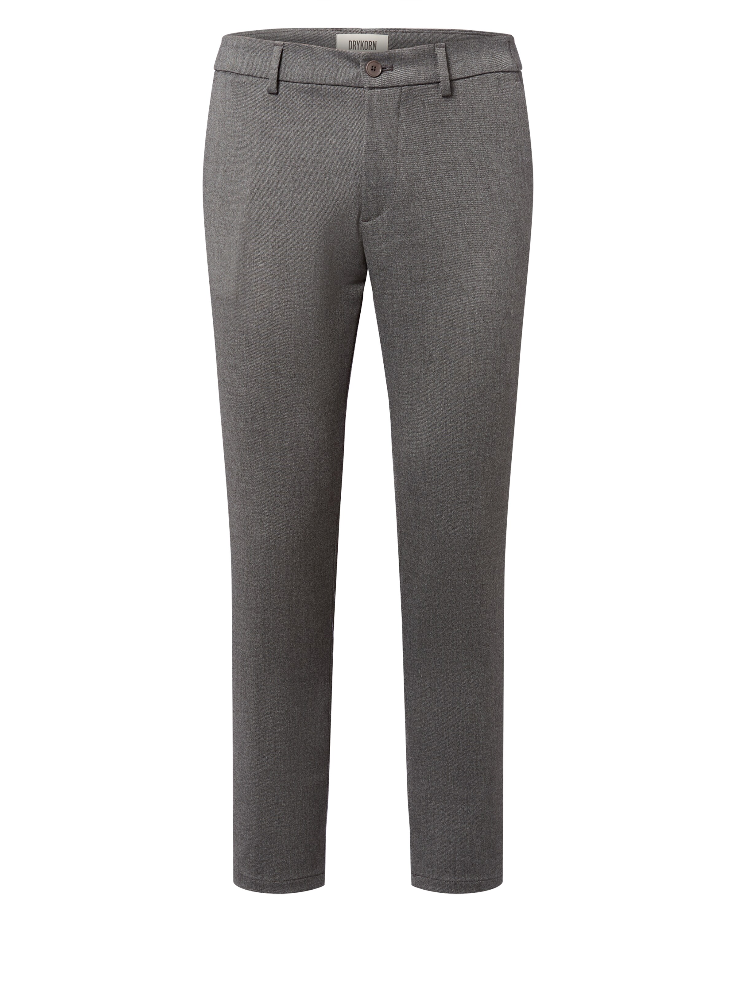 DRYKORN Slimfit Hose 'Ajend' in Grau: Vorderseite