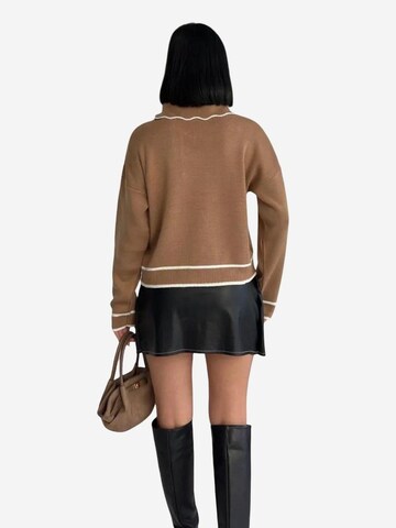 My fashion Pullover 'Pullover'‌‌‌‌‌‌‌‌ in Braun: Vorderseite