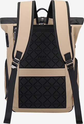 Peak Time Rucksack in Beige