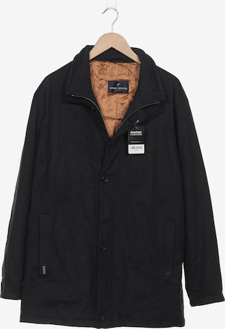 HECHTER PARIS Mantel L-XL in Schwarz: Vorderseite