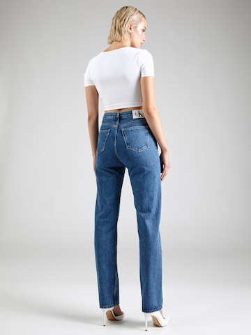 Calvin Klein Jeans Štandardný strih Džínsy - Modrá