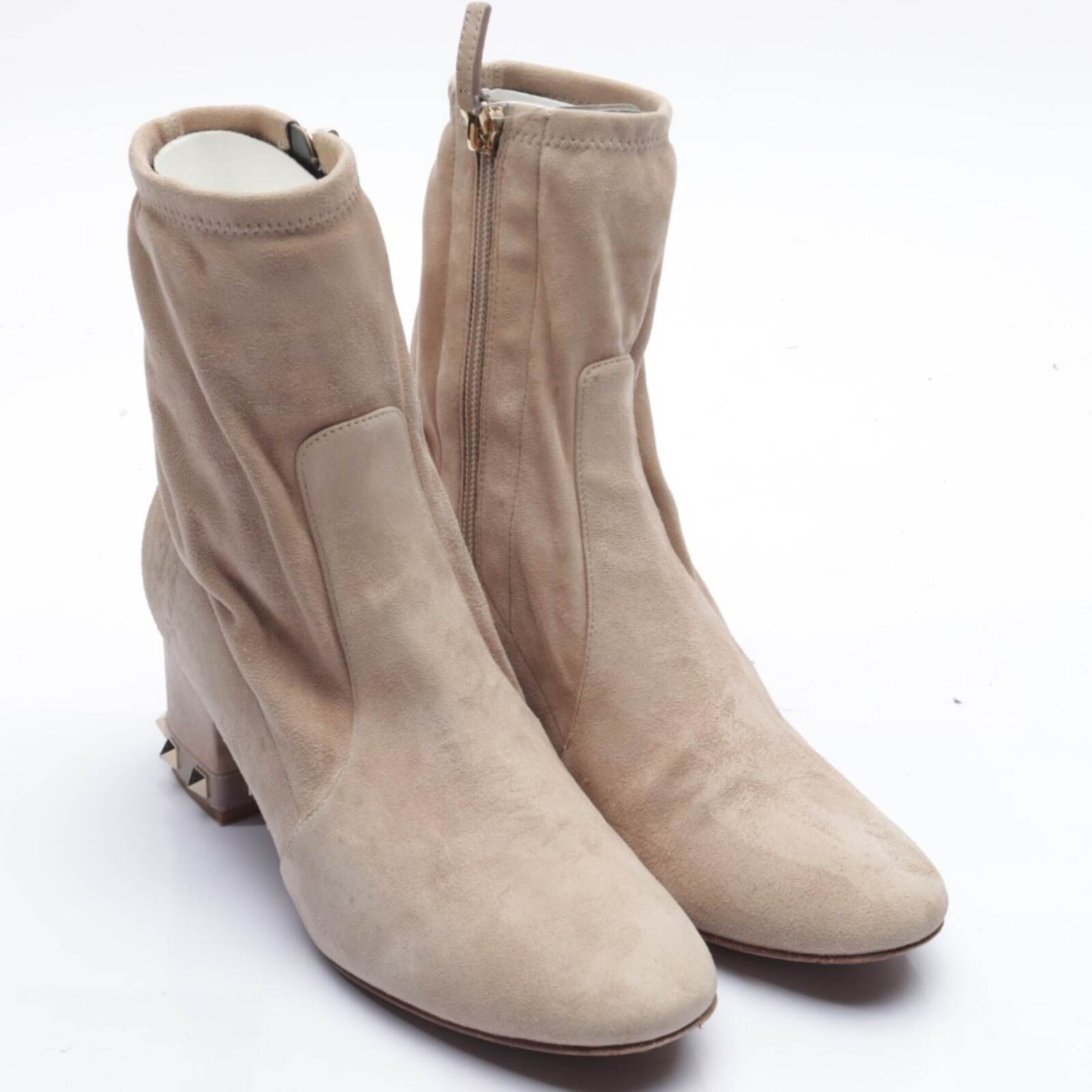 VALENTINO Stiefeletten 37,5 in Weiß: Vorderseite