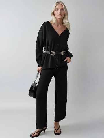 Pantalons de tailleur My fashion en noir