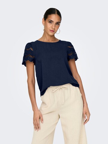 JDY Bluza 'HANNAH' | modra barva: sprednja stran