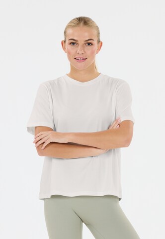 Athlecia Performance shirt 'Lexy' in White: front