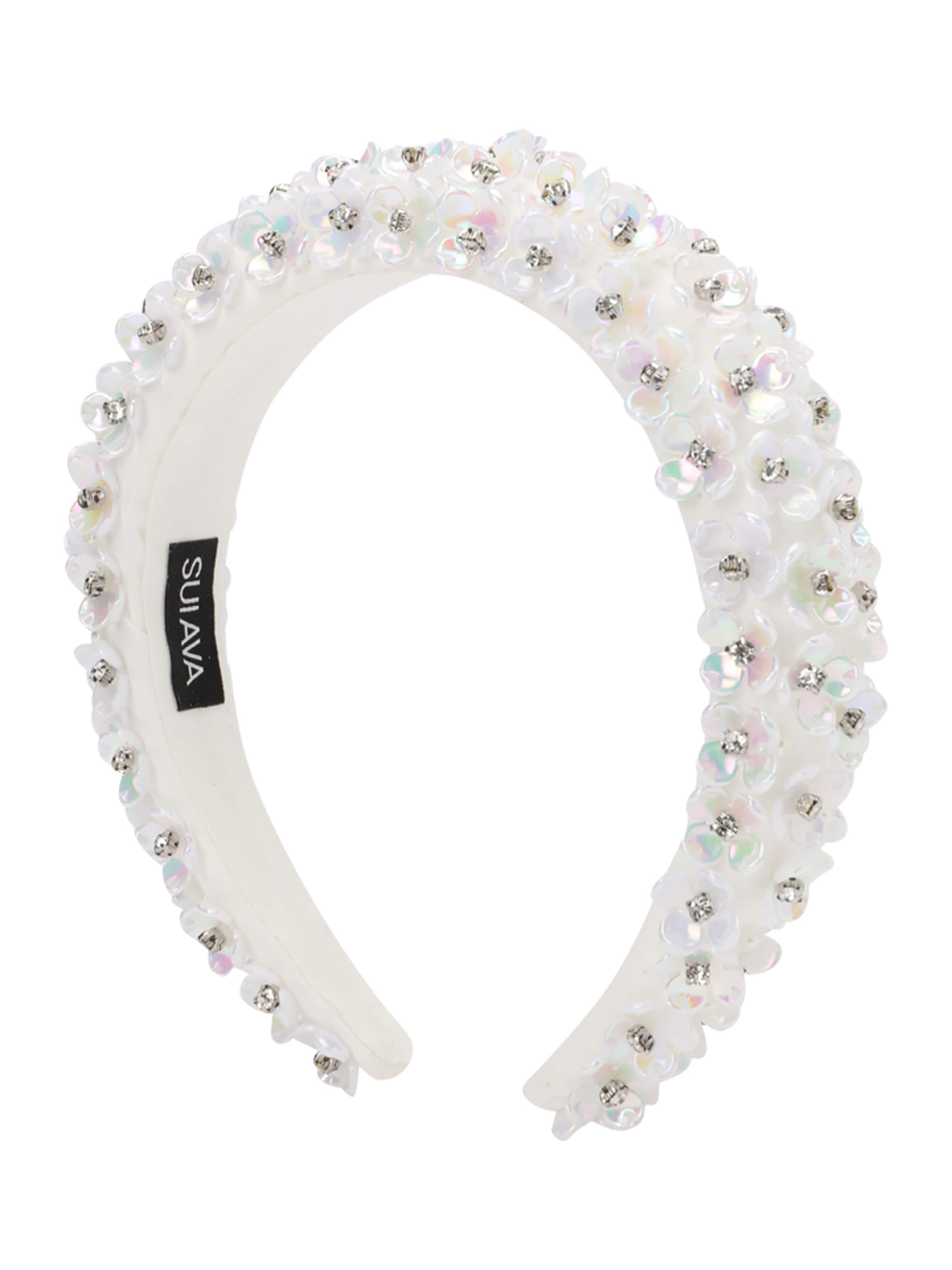 SUI AVA Juukseehe 'I Can Buy Myself Flowers' valge, Tootevaade