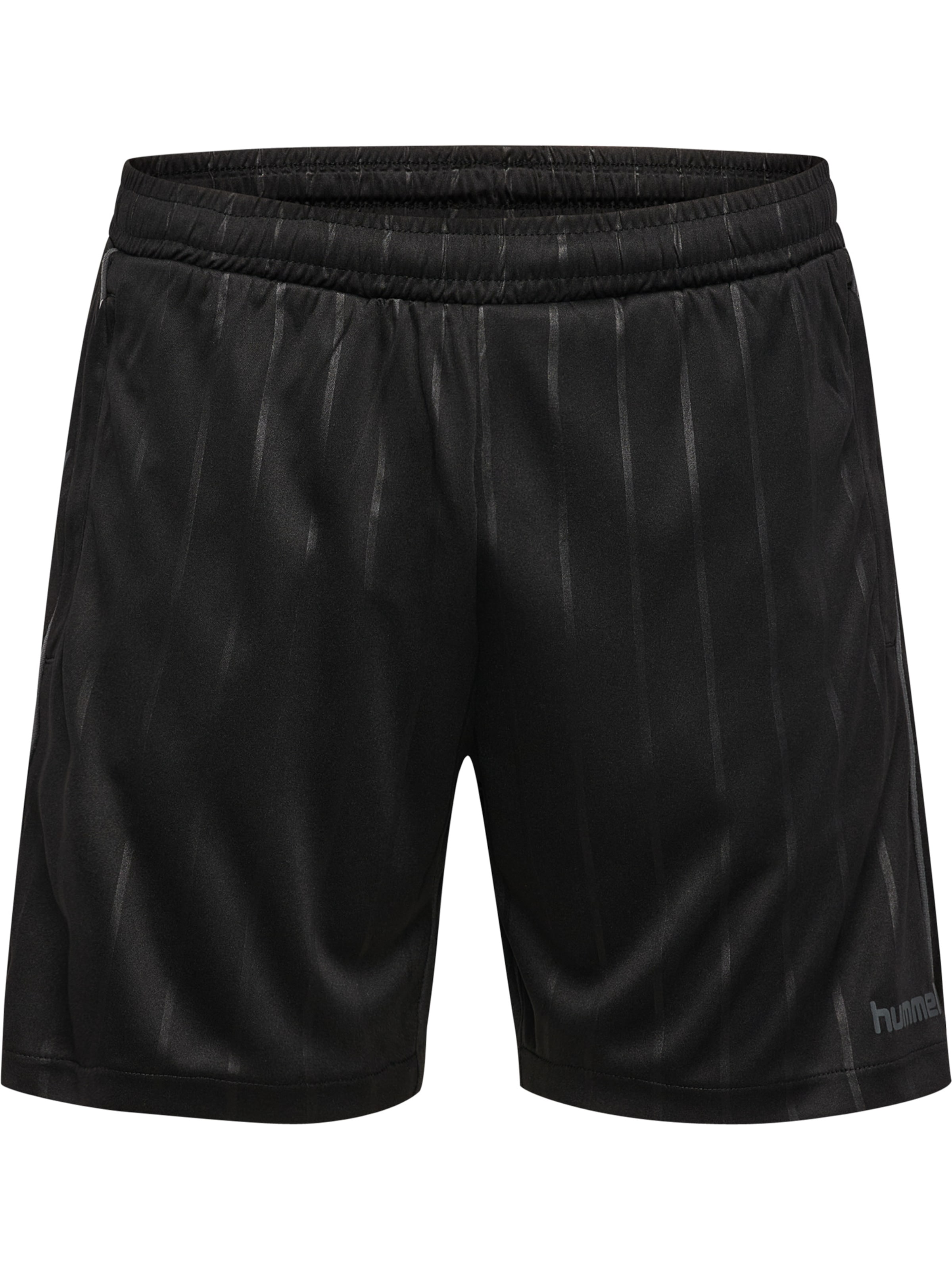 Hummel Workout Pants in Black: front