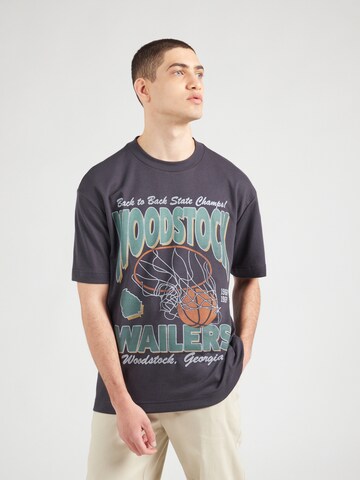 HOLLISTER Μπλουζάκι σε μαύρο: μπροστά