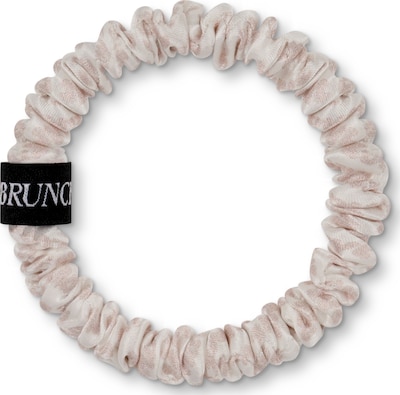BRUNCHIES® Hair jewelry 'BRUNCHIES® "Love" Seiden Scrunchie aus Maulbeerseide – sanft zu feinem Haar' in 10 x 10 cm in Rose / White, Item view