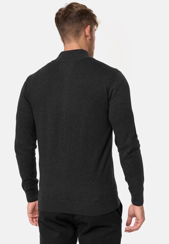 INDICODE JEANS Knit cardigan ' Lau' in Black