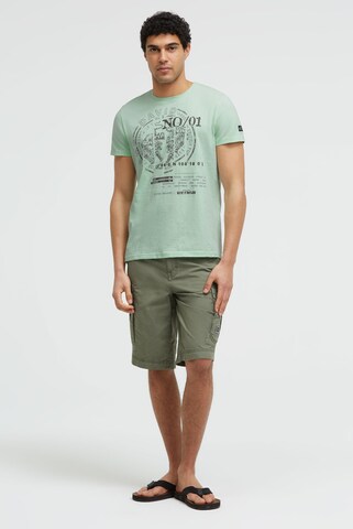 CAMP DAVID Shirt in Green