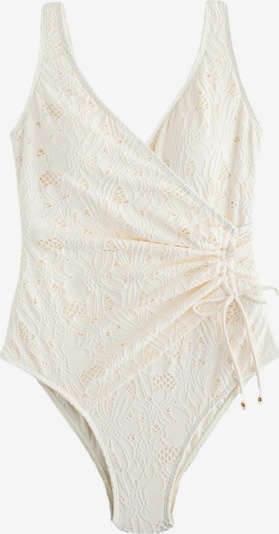 Uždaras maudymosi kostiumėlis iš Next, spalva – kremo, Prekių apžvalga