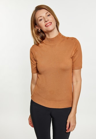usha BLACK LABEL Sweater in Brown: front
