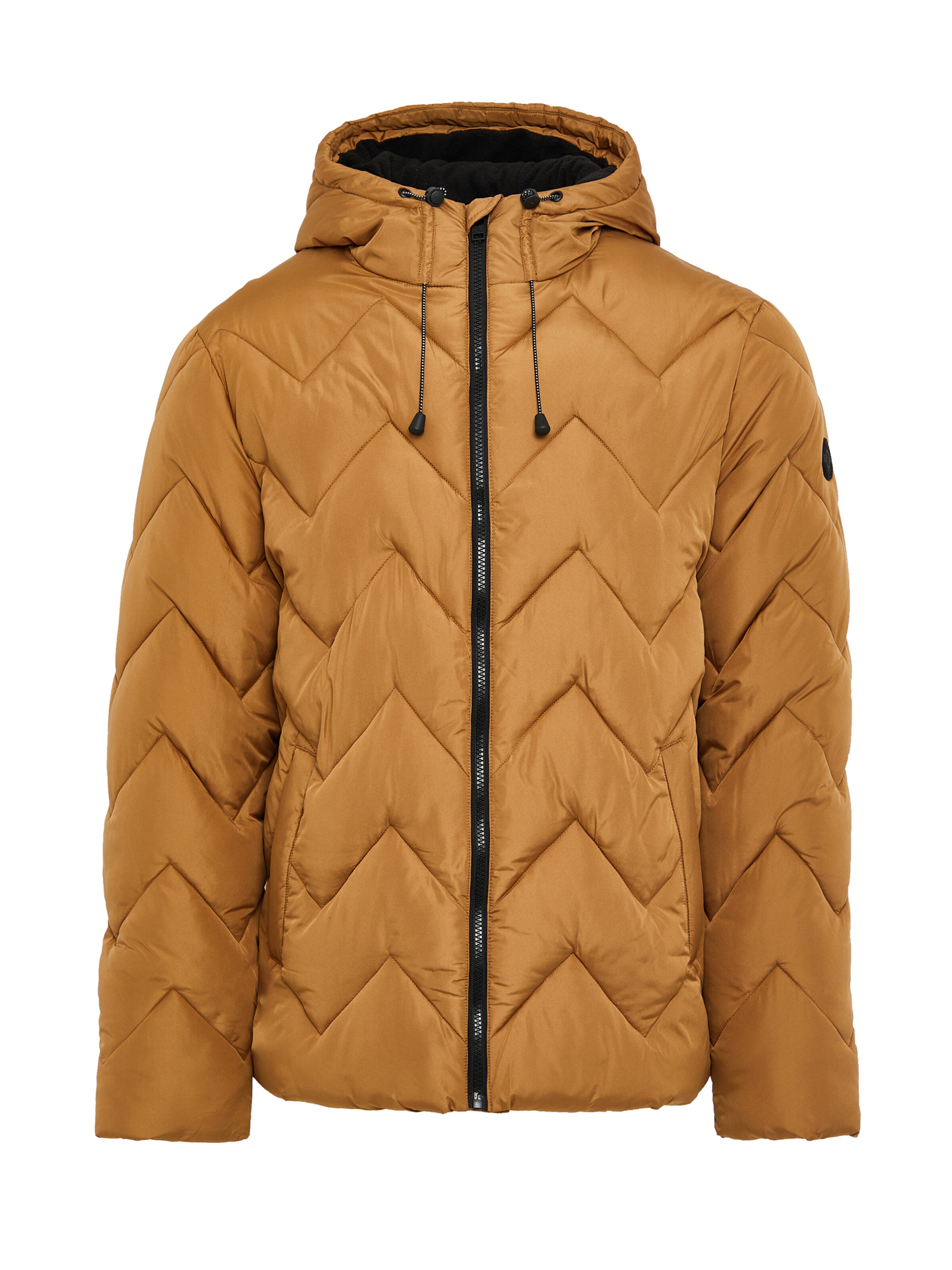 Threadbare Übergangsjacke 'Sandey' in Braun: Vorderseite