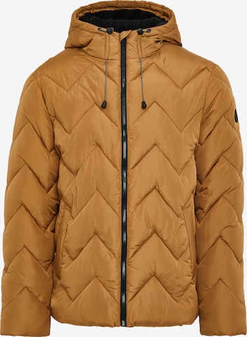 Threadbare Übergangsjacke 'Sandey' in Braun: Vorderseite