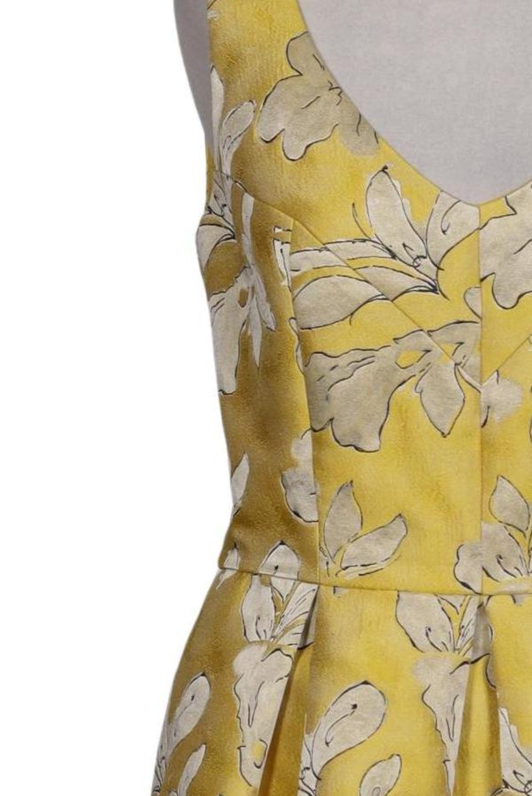 HALLHUBER Dress in S in Yellow