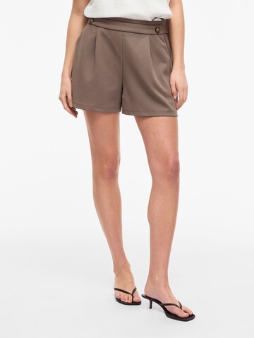 VILA - Pantalón 'VICLARA' en marrón: frente