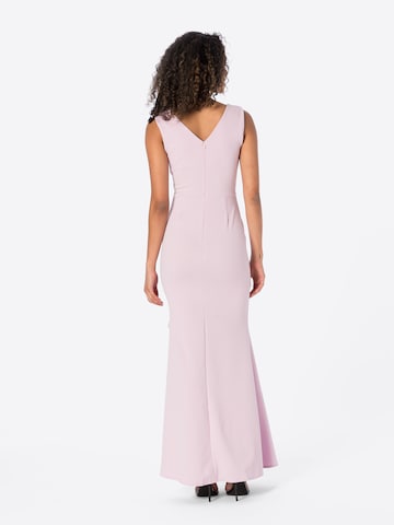 WAL G. Suknia wieczorowa 'FLORENCE FRILL' w kolorze fioletowy