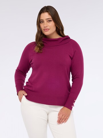 Pull-over Fiorella Rubino en rouge : devant