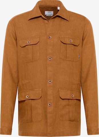 ETERNA Button Up Shirt in Brown: front