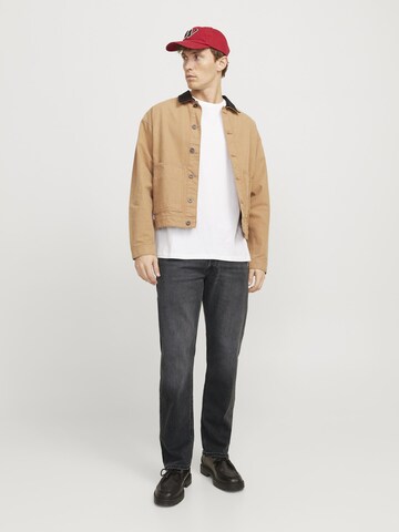 JACK & JONES Loose fit Jeans 'JJICHRIS JJORIGINAL' in Black