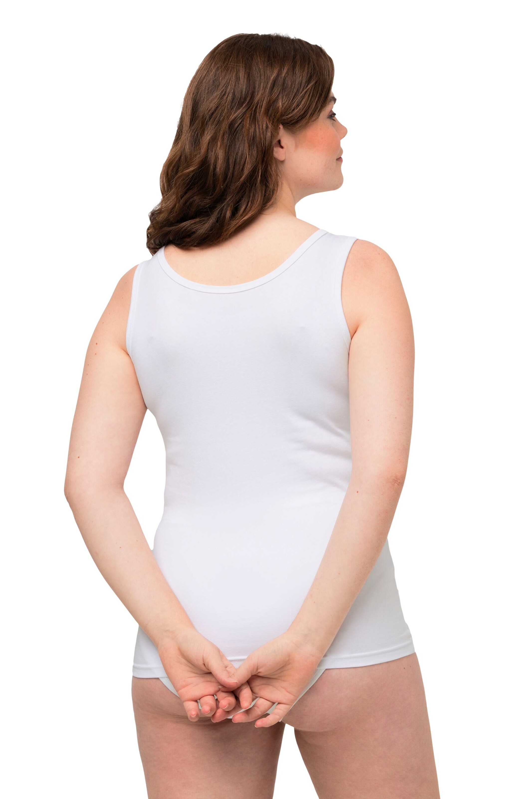 Ulla Popken Undershirt in White