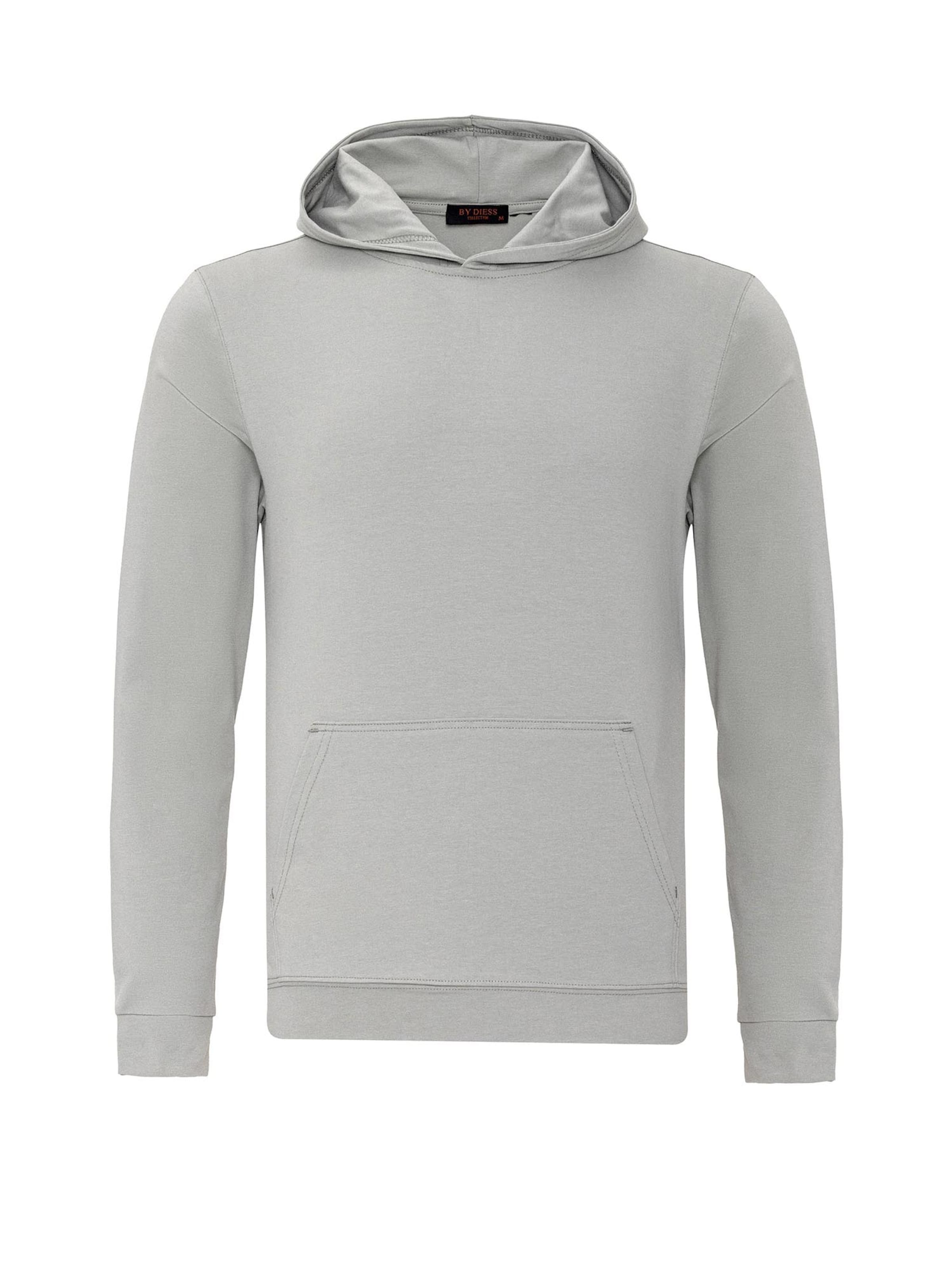 By Diess Collection Μπλούζα φούτερ σε γκρι: μπροστά