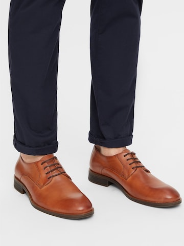 Bianco - Zapatos con cordón en marrón