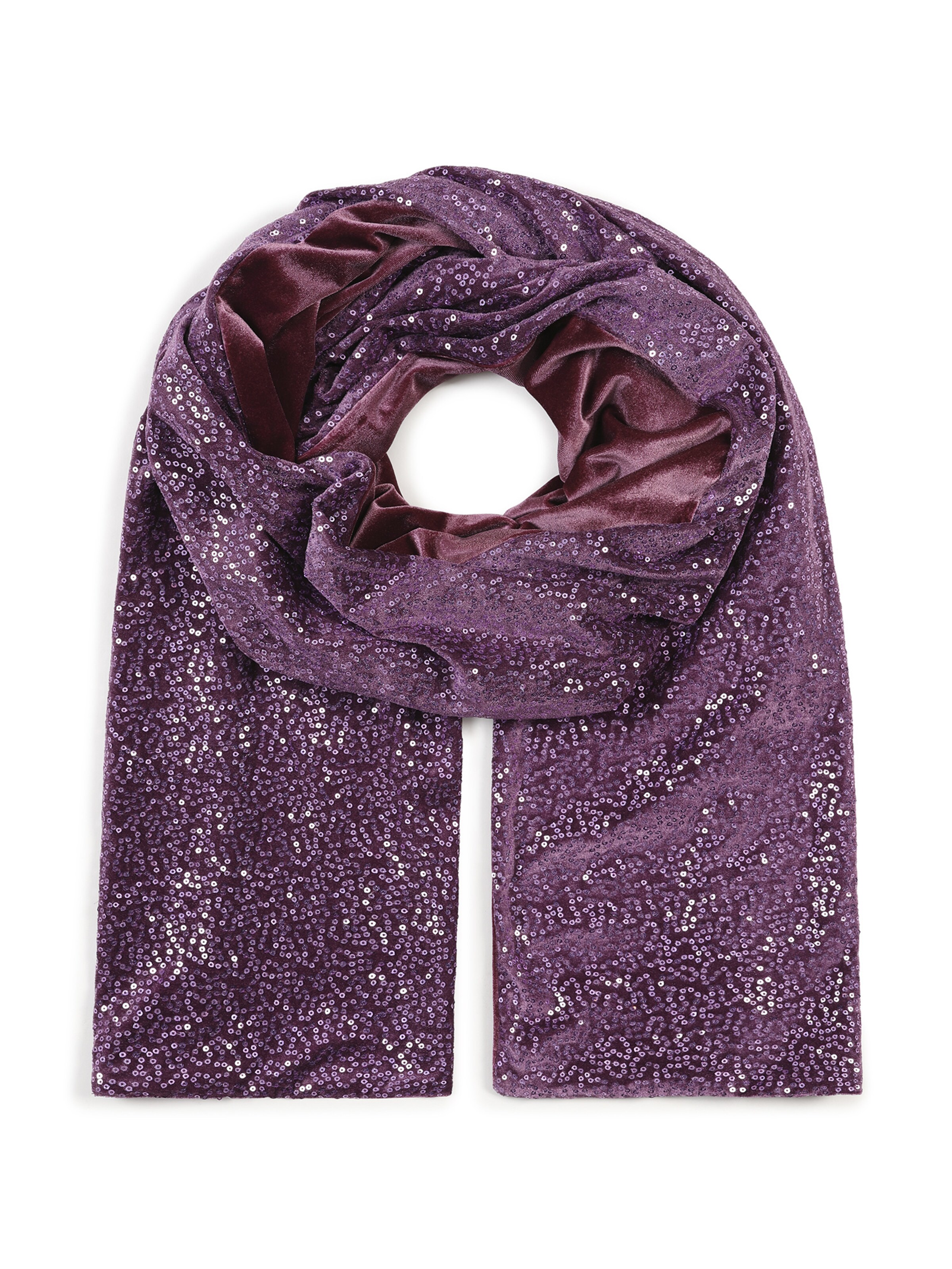 purpurinė HotSquash Šalikas: priekis