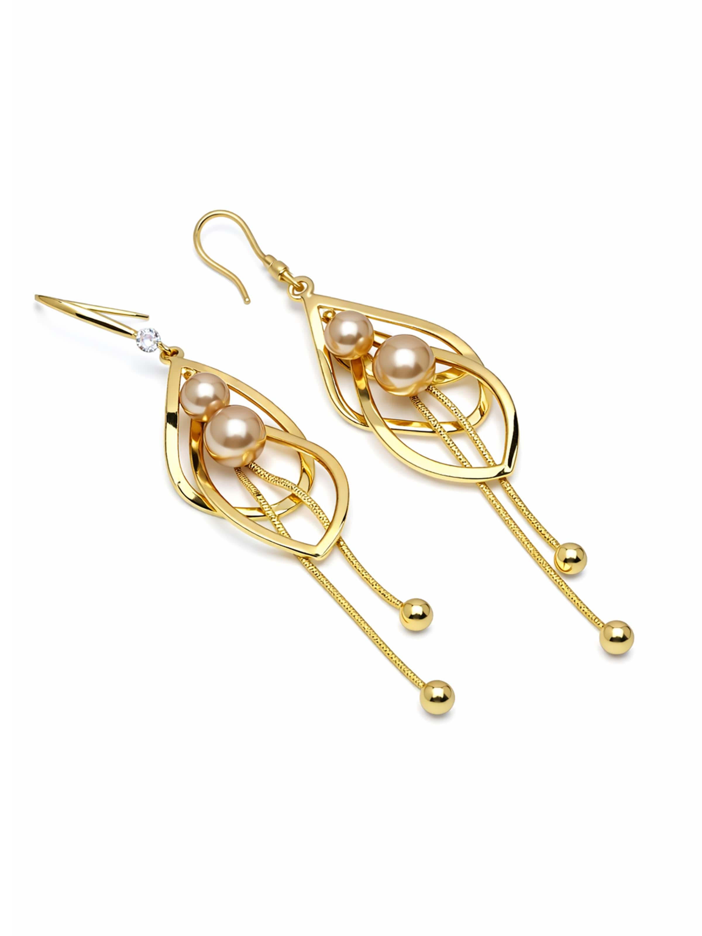 Boucles d'oreilles AVANT-GARDE PARIS en or