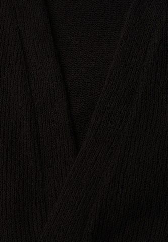 STREET ONE Strickjacke in Schwarz