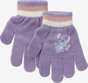 Disney Lilo & Stitch Gloves 'Lilo & Stitch' in Purple: front