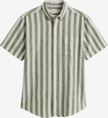 GANT Regular Fit Skjorte i grøn: forside