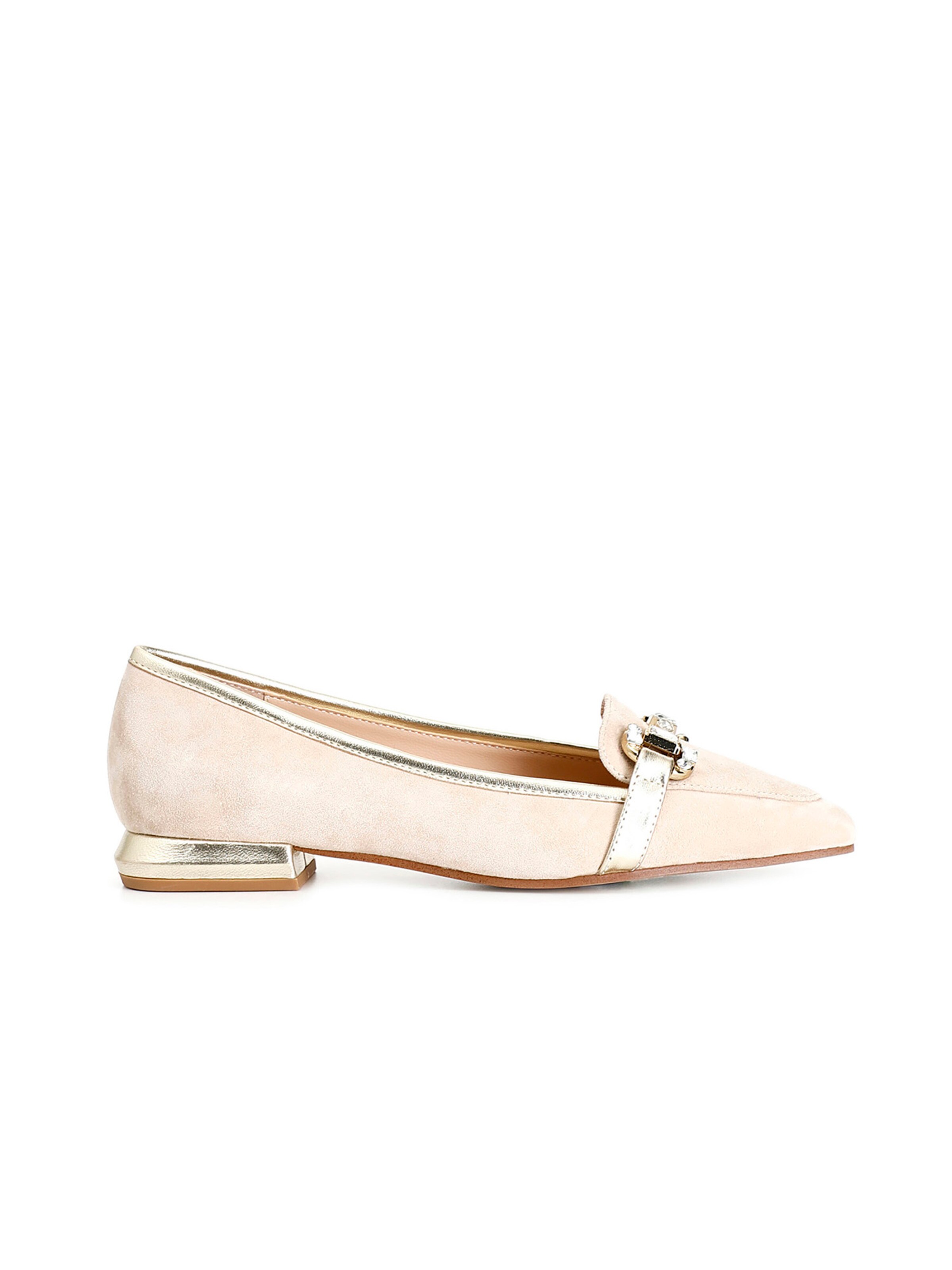 Mocassino di CAFè NOIR in beige: frontale