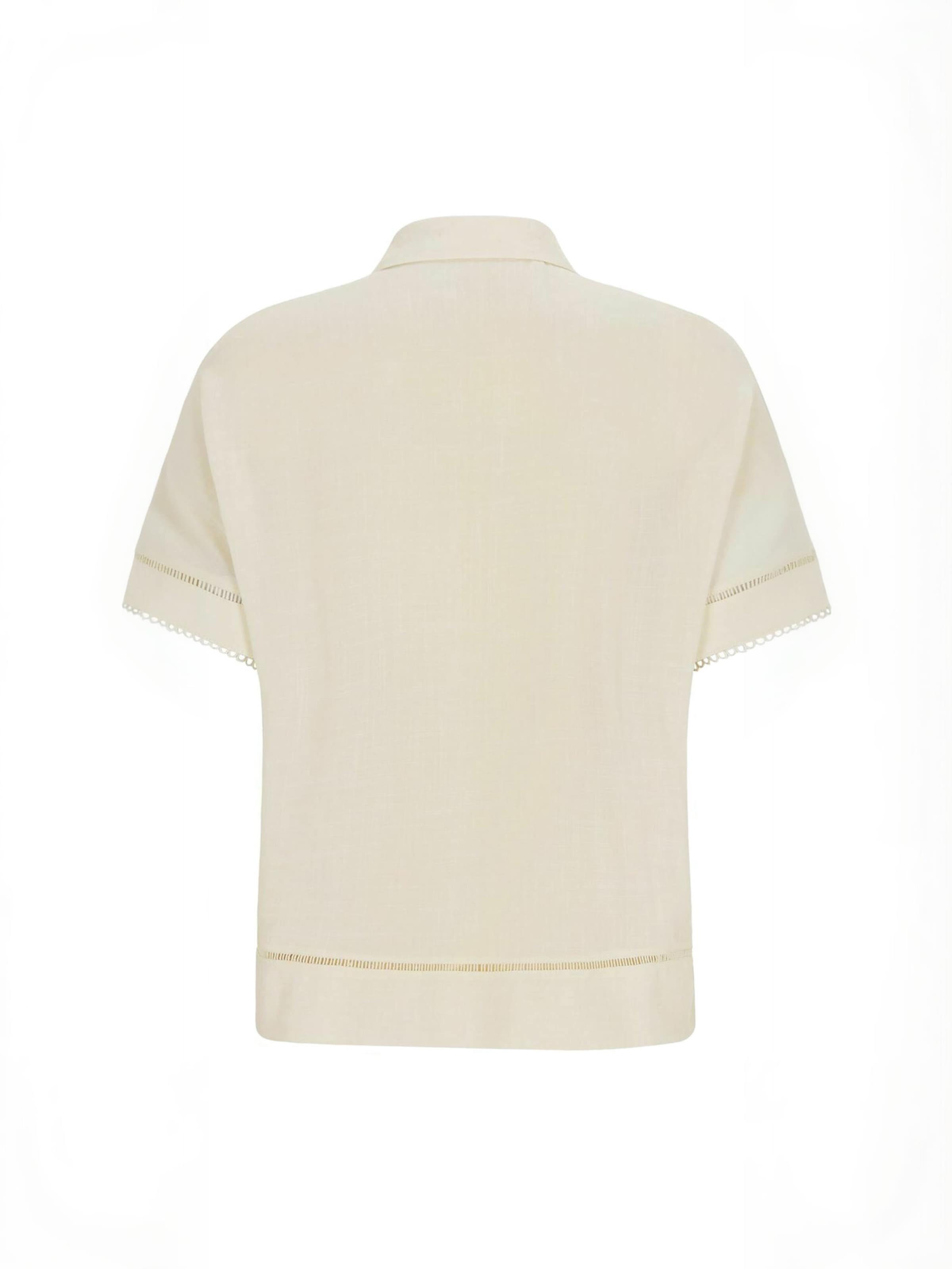 T-shirt ' SRLima ' Soft Rebels en beige : derrière