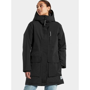 Didriksons Winter Coat 'Leya' in Black: front