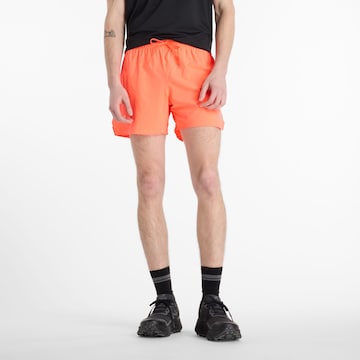 new balance Sportshort 'RC 5' in Orange: Vorderseite