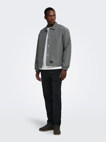 Veste mi-saison 'ONSGabriel' Only & Sons en gris