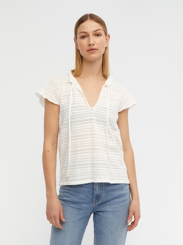 OBJECT Blouse 'Kamma' in White: front