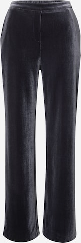 Loosefit Pantalon COMMA en gris : devant