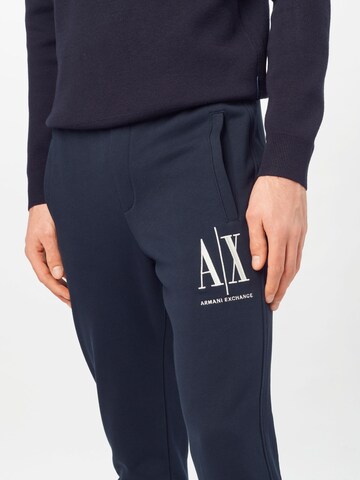 ARMANI EXCHANGE Tapered Hose '8NZPPA' in Blau