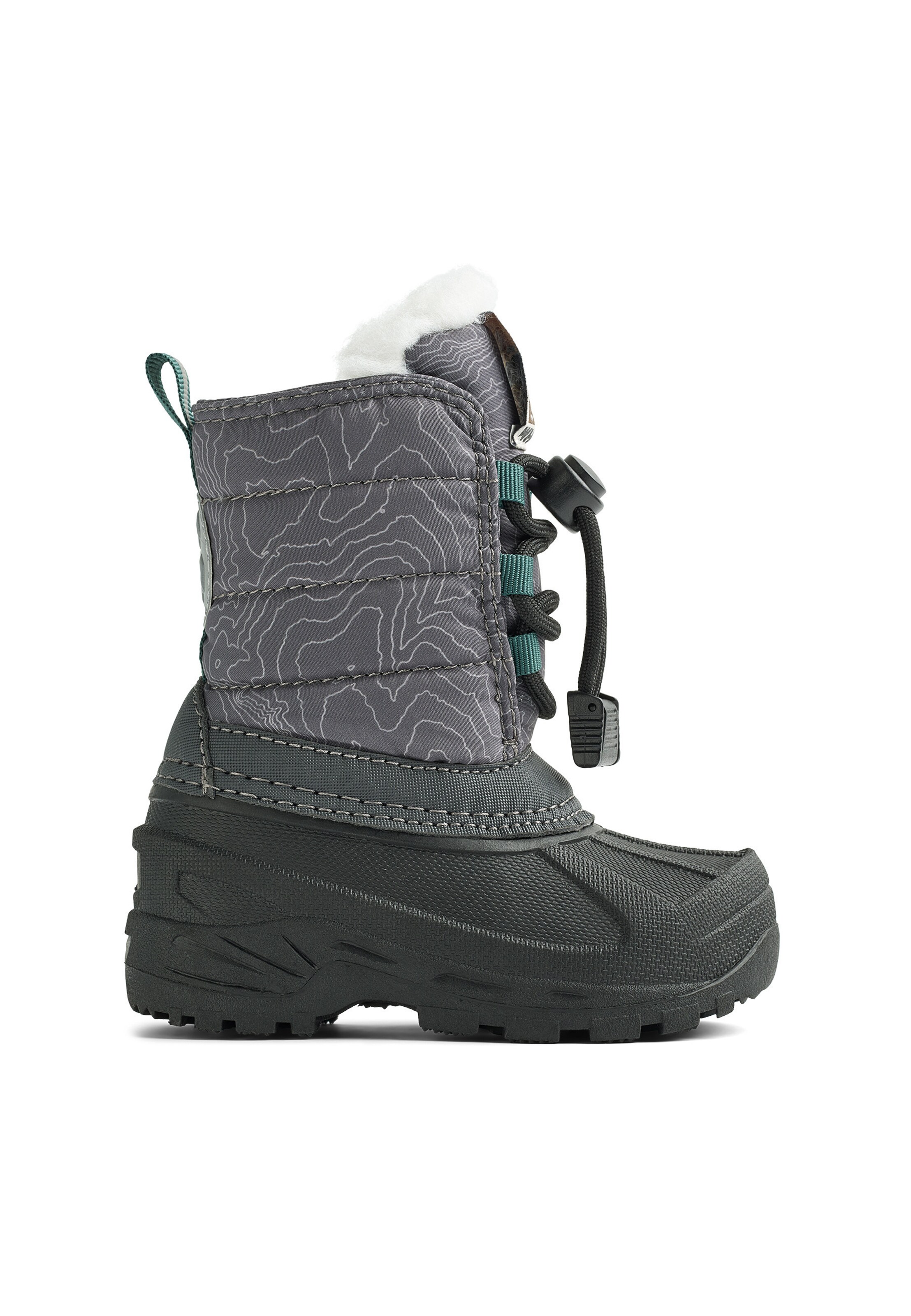 WHEAT Snowboots 'Aleex' in Grau: Vorderseite